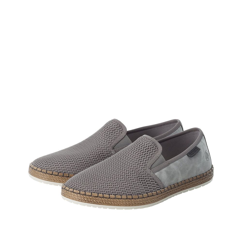 Mokasyny RIEKER B5265-43 grey