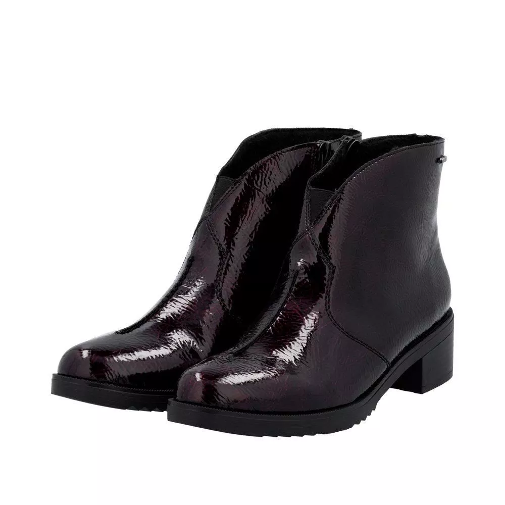 Botki RIEKER Y0553-35 red