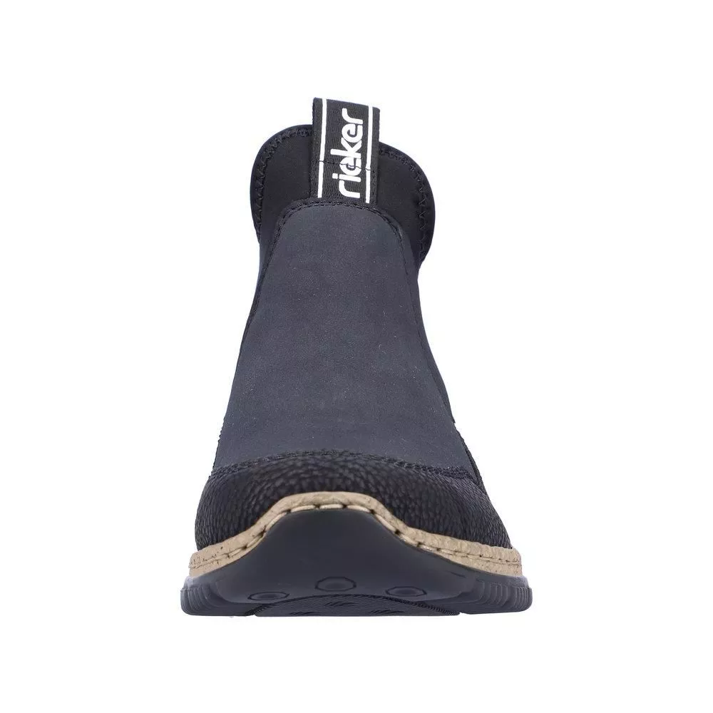 Botki RIEKER N3275-00 black