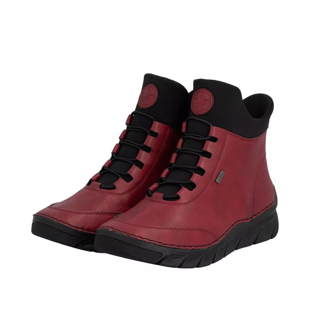 Trzewiki RIEKER 55069-35 red
