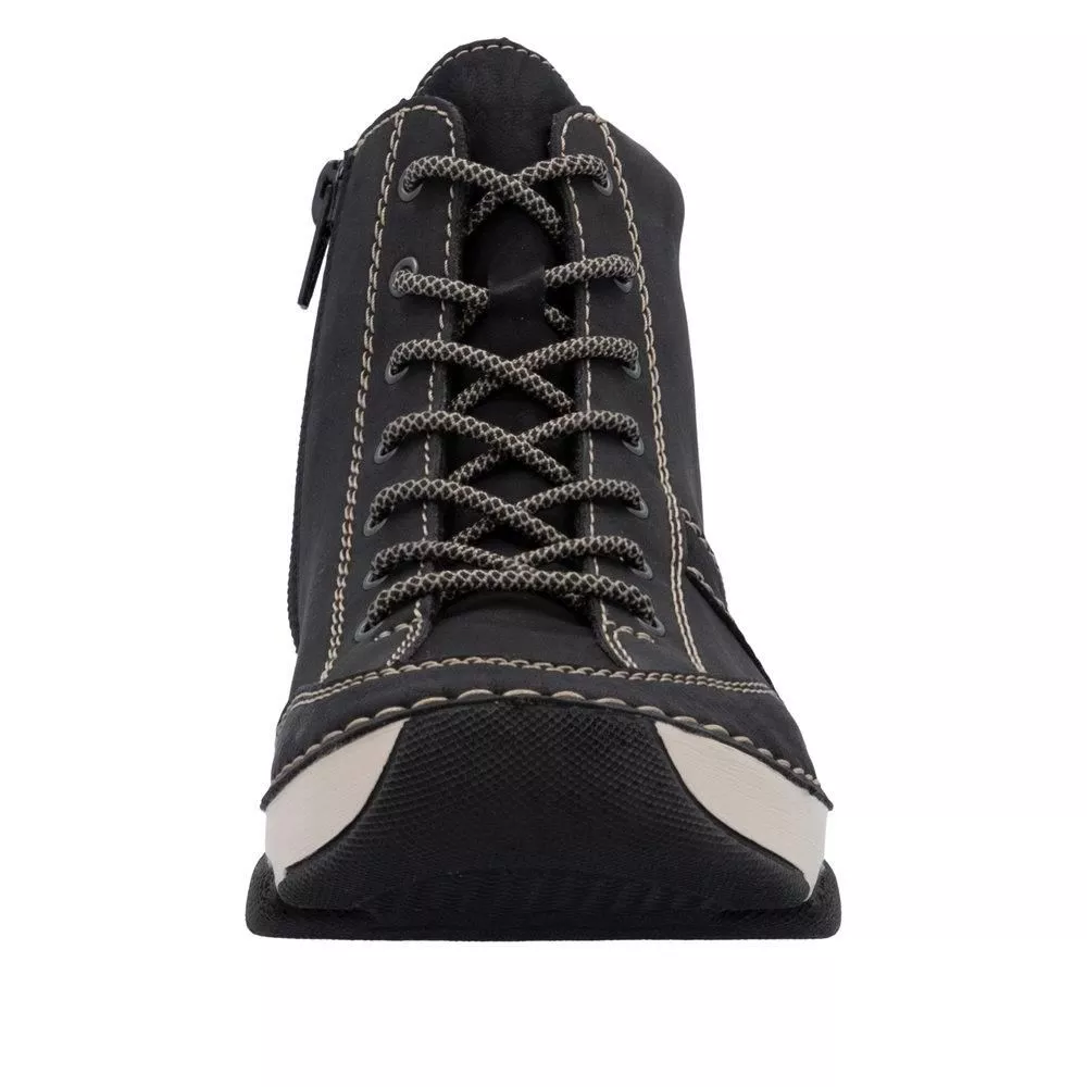 Trzewiki RIEKER 45906-00 black