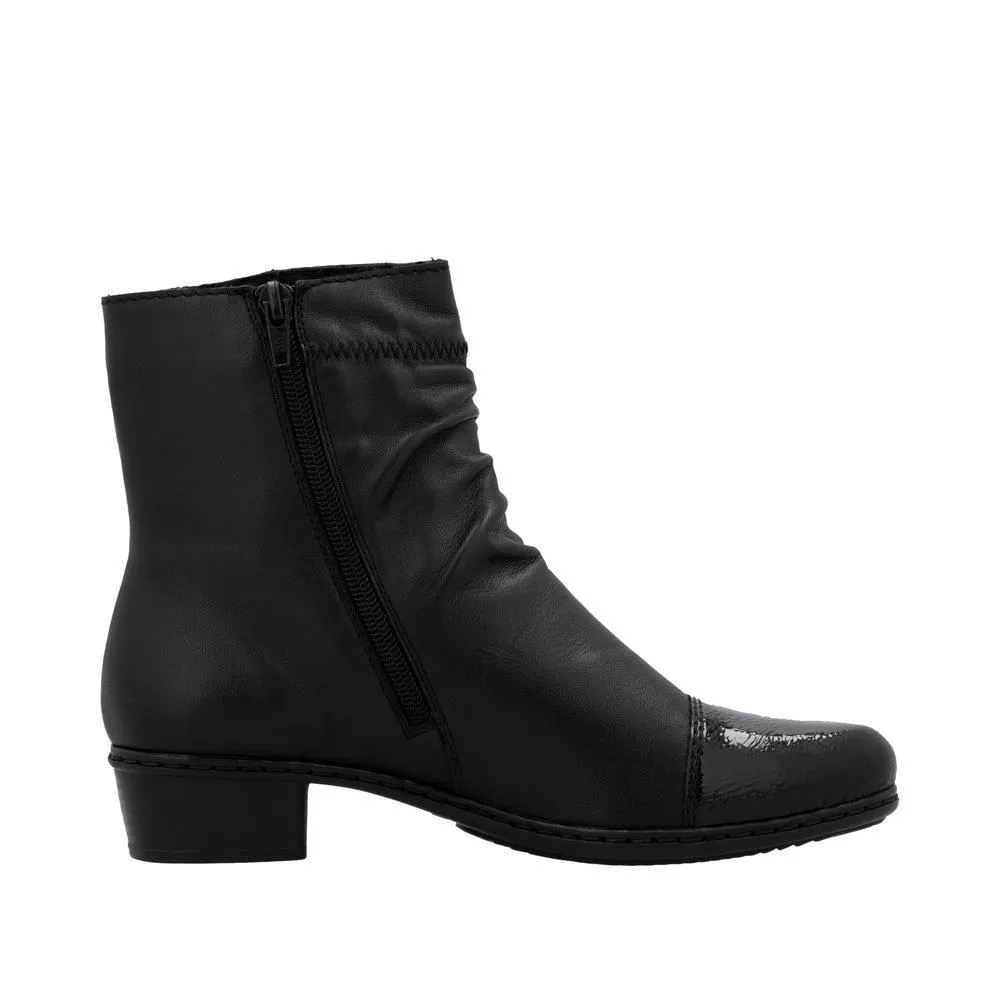 Botki RIEKER Y0773-00 black