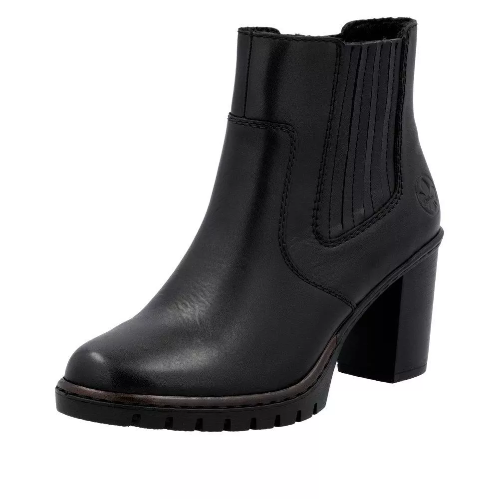 Botki RIEKER Y2577-00 black