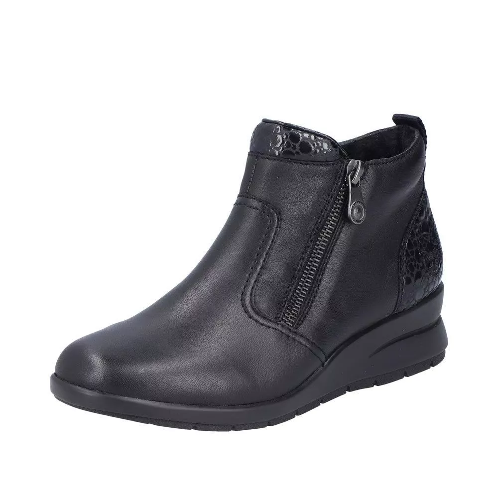 Botki RIEKER L4861-00 black