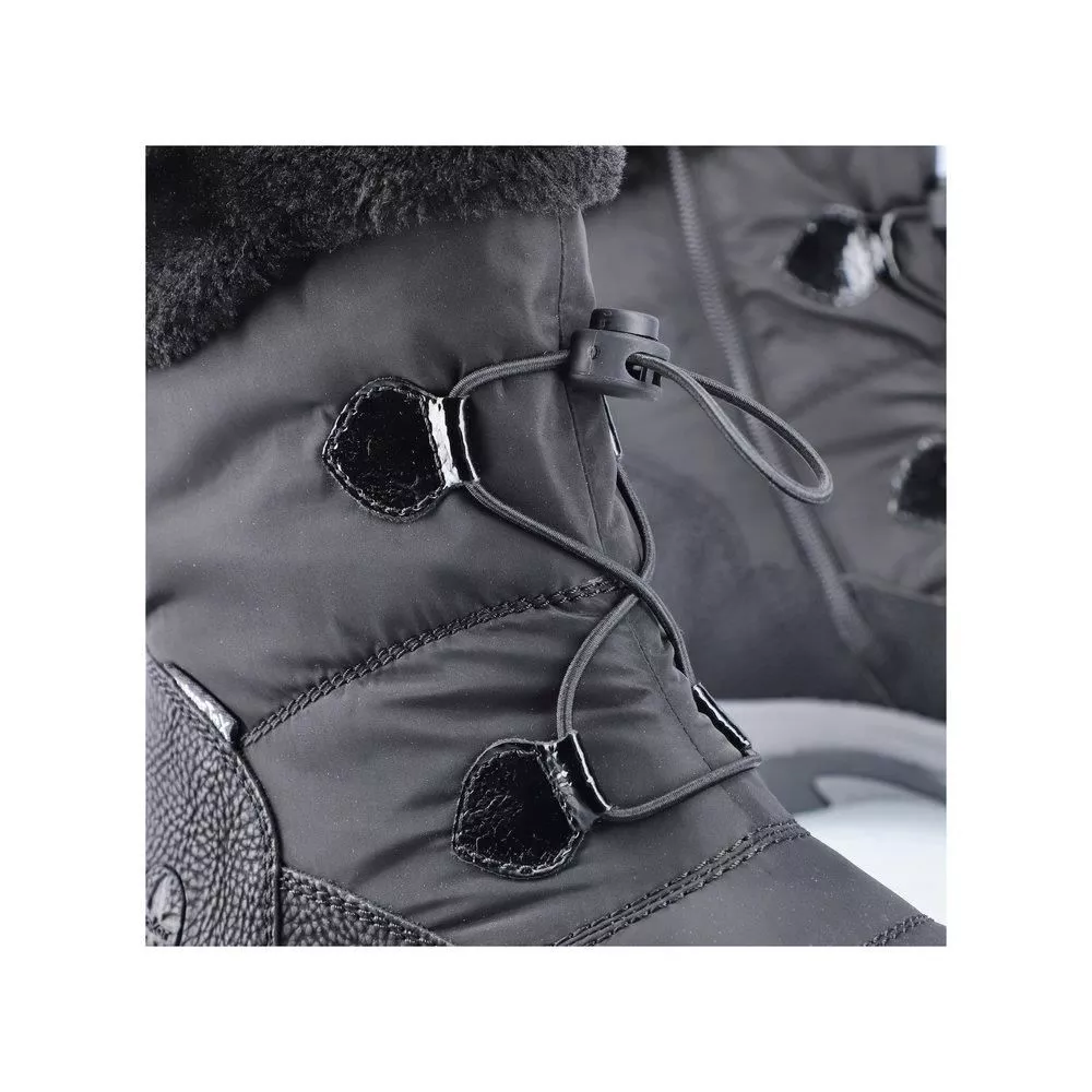 Botki RIEKER M9683-00 black