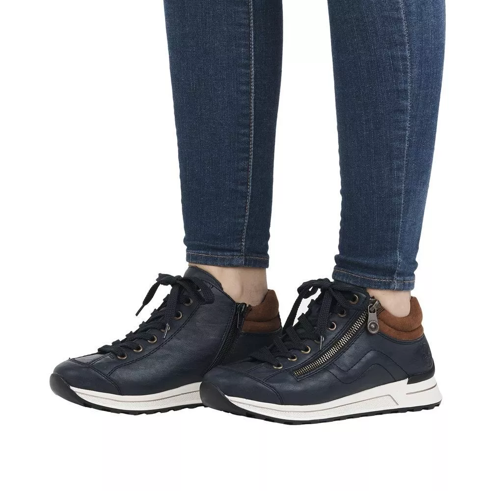 Półbuty RIEKER N1400-14 blue