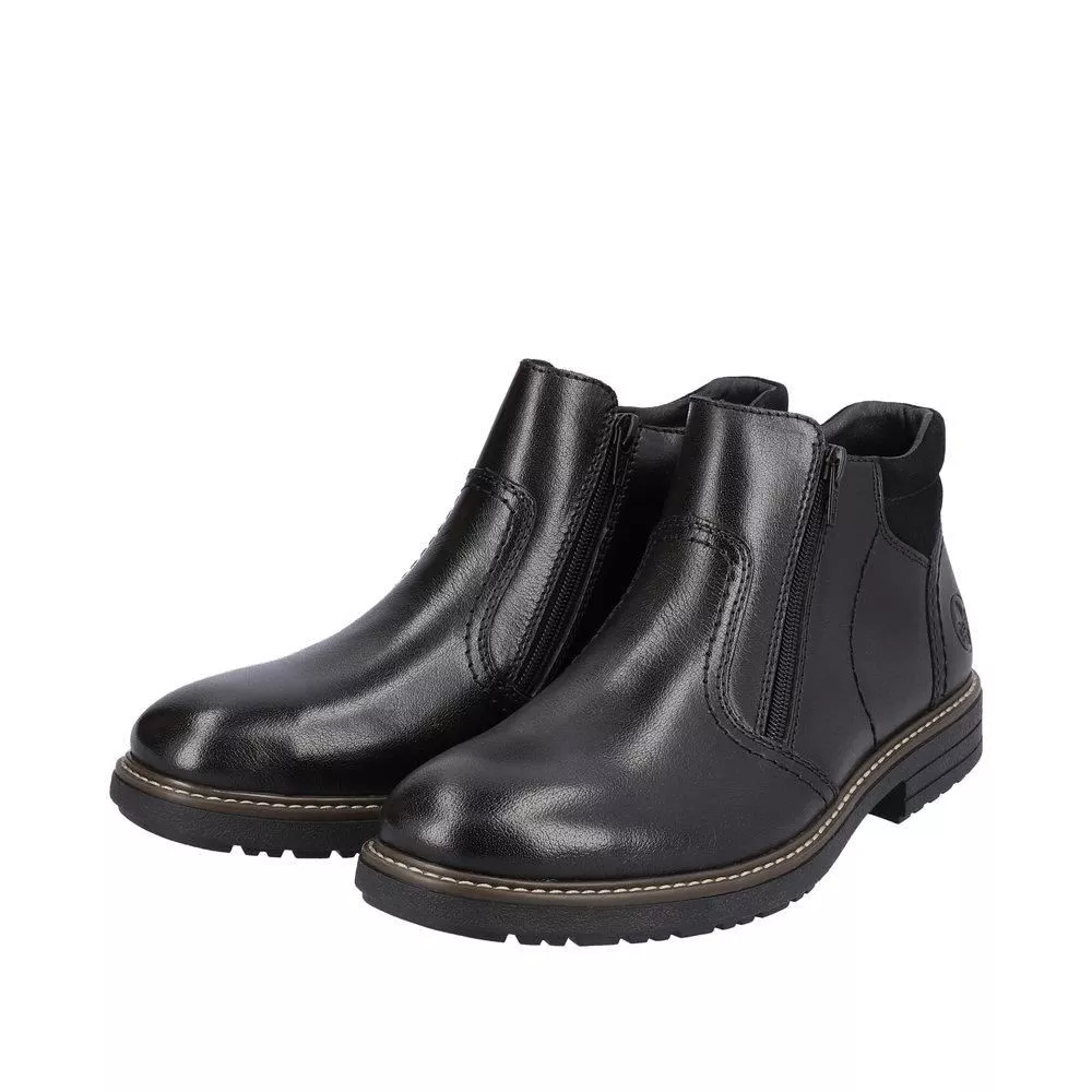 Botki RIEKER 33151-00 black