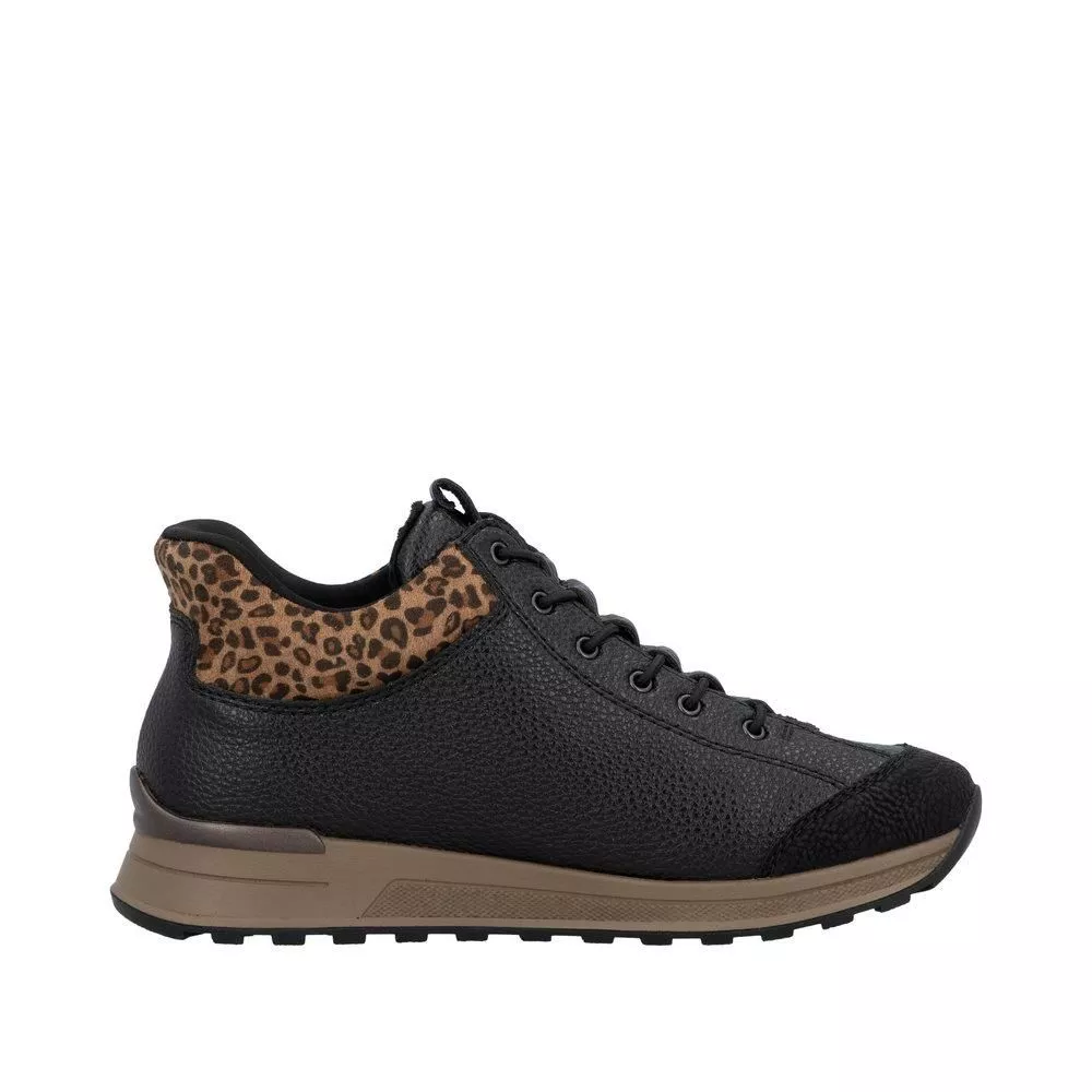 Półbuty RIEKER N1457-00 black