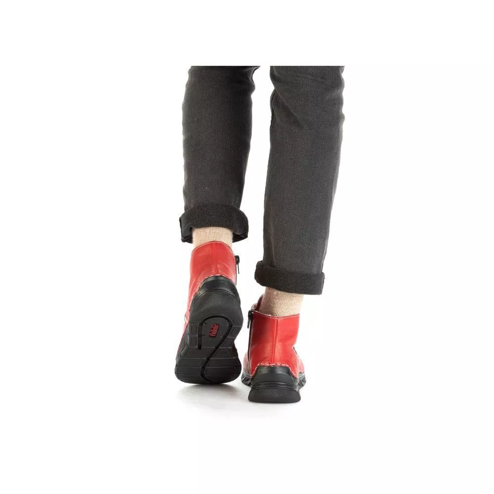 Trzewiki RIEKER 55020-33 red