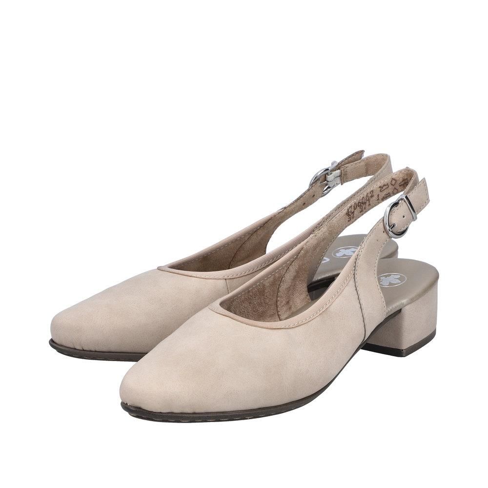 Czółenka RIEKER 47060-62 beige