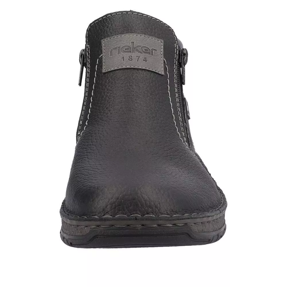 Botki RIEKER 05157-00 black