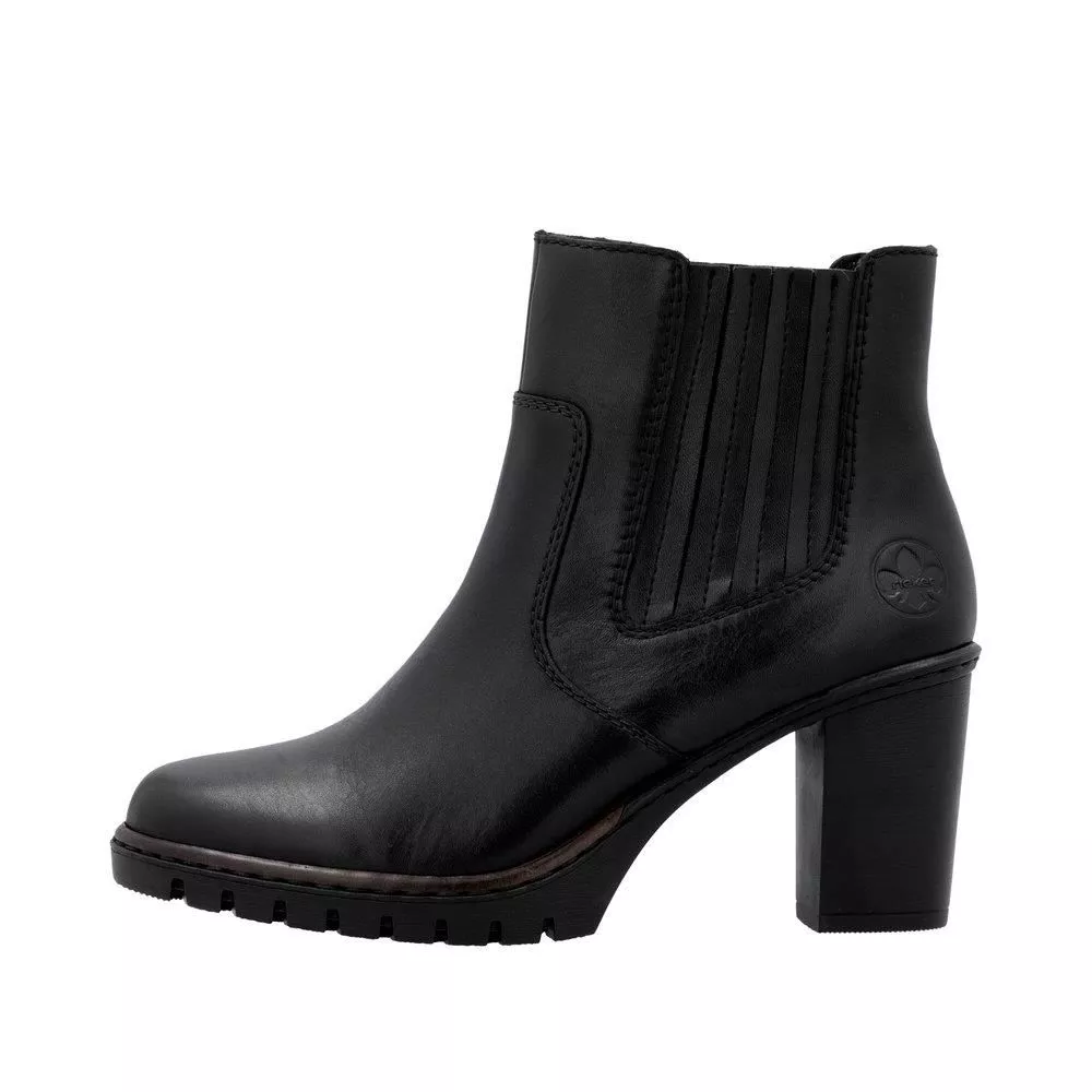 Botki RIEKER Y2577-00 black