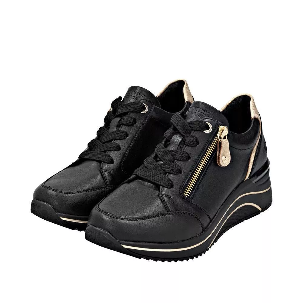 Półbuty REMONTE D0T03-03 black