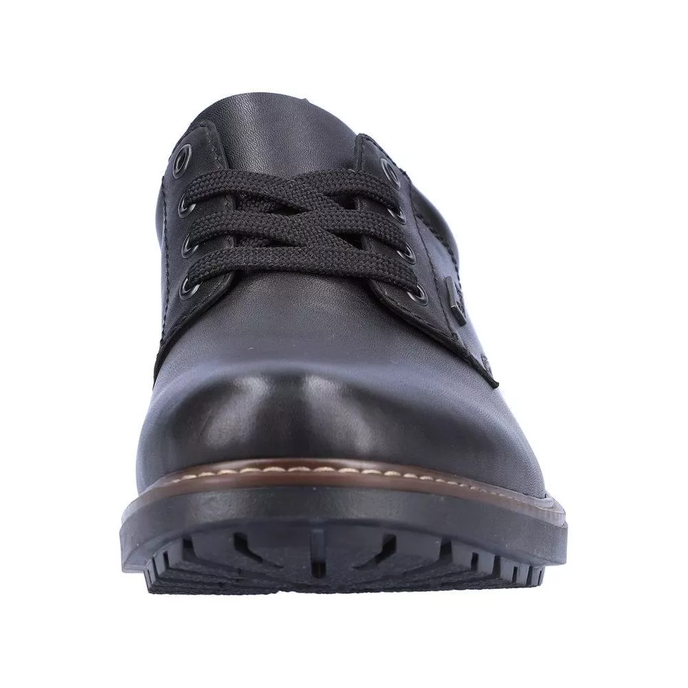 Półbuty RIEKER F4611-00 black