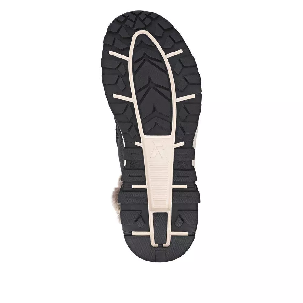 Trzewiki RIEKER W0063-00 black