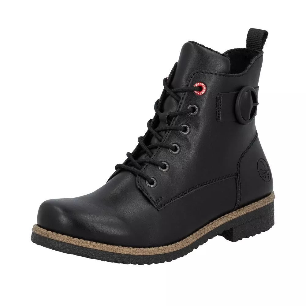 Trzewiki RIEKER 73520-00 black