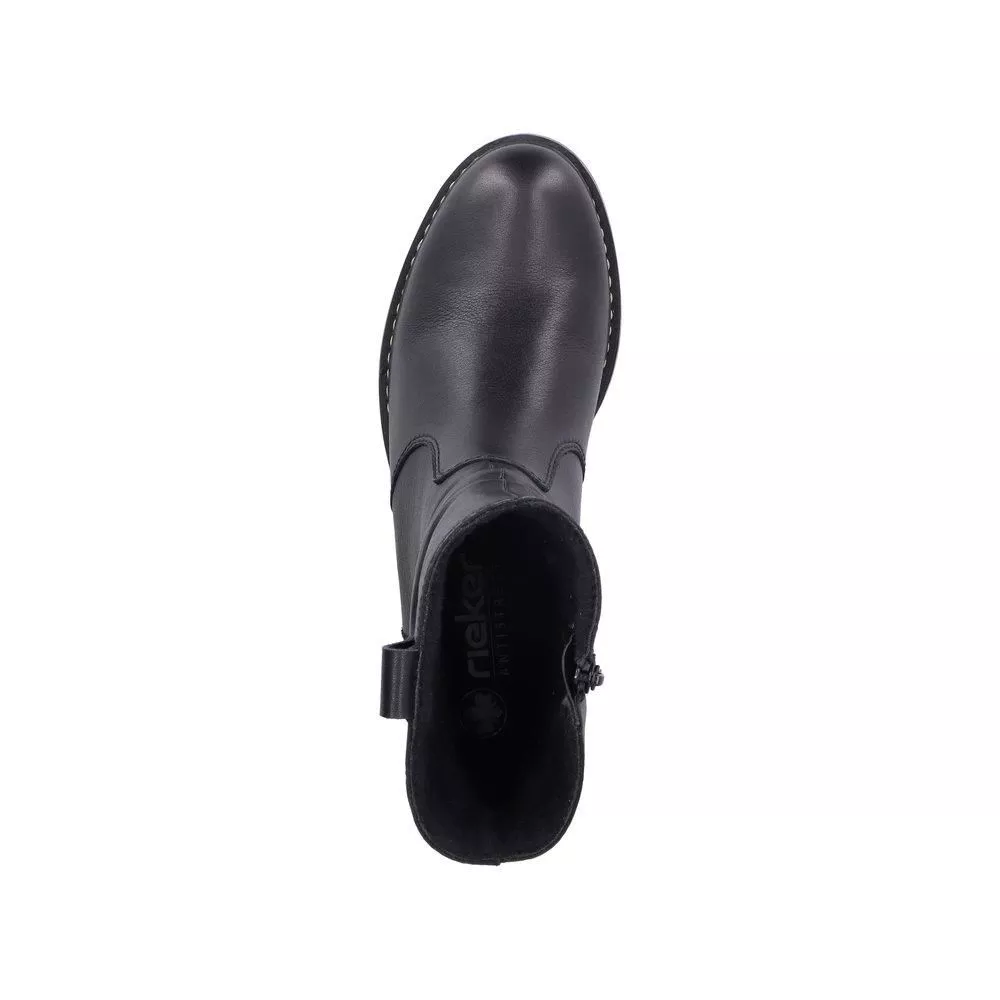Botki RIEKER Z6883-00 black