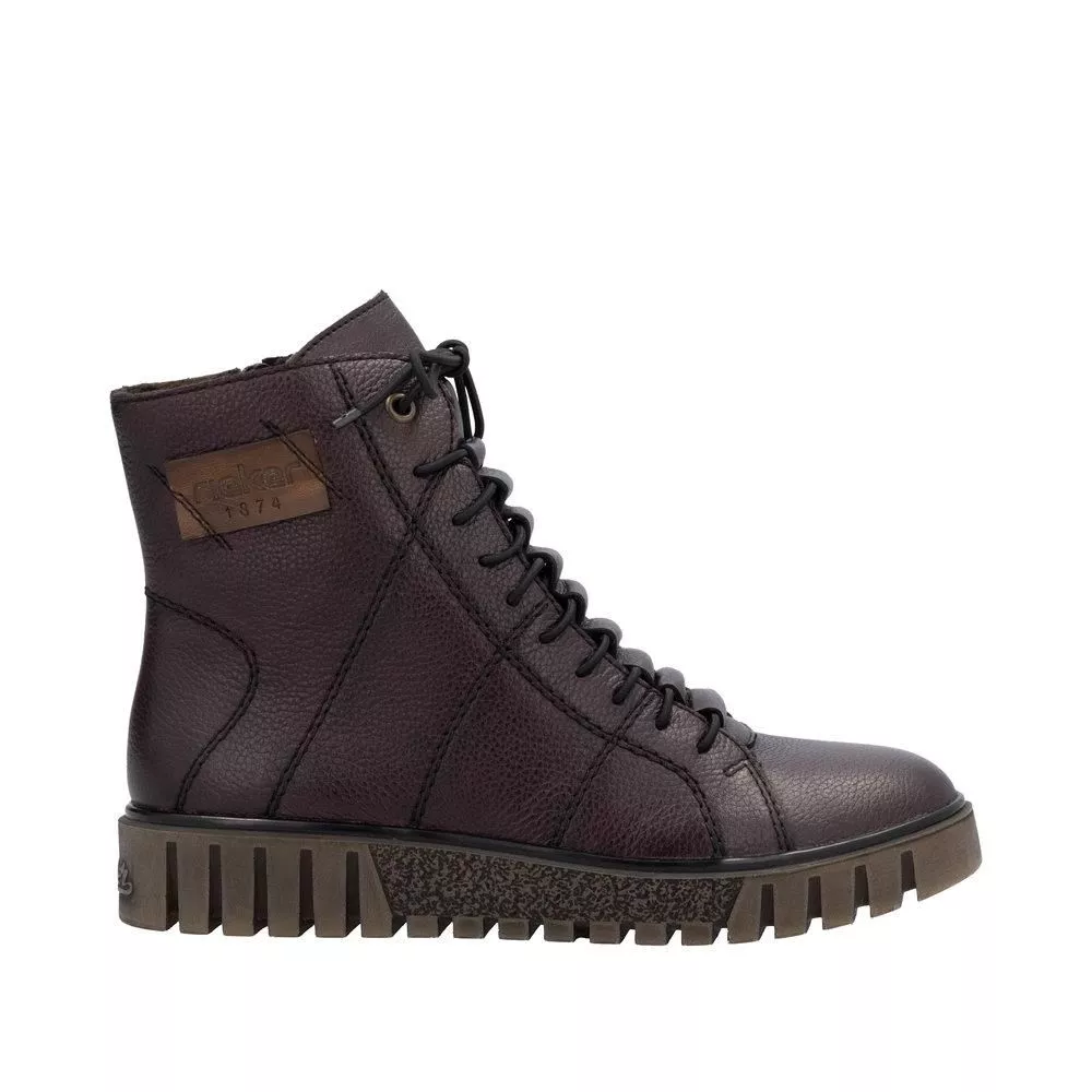 Trzewiki RIEKER Y3421-35 red