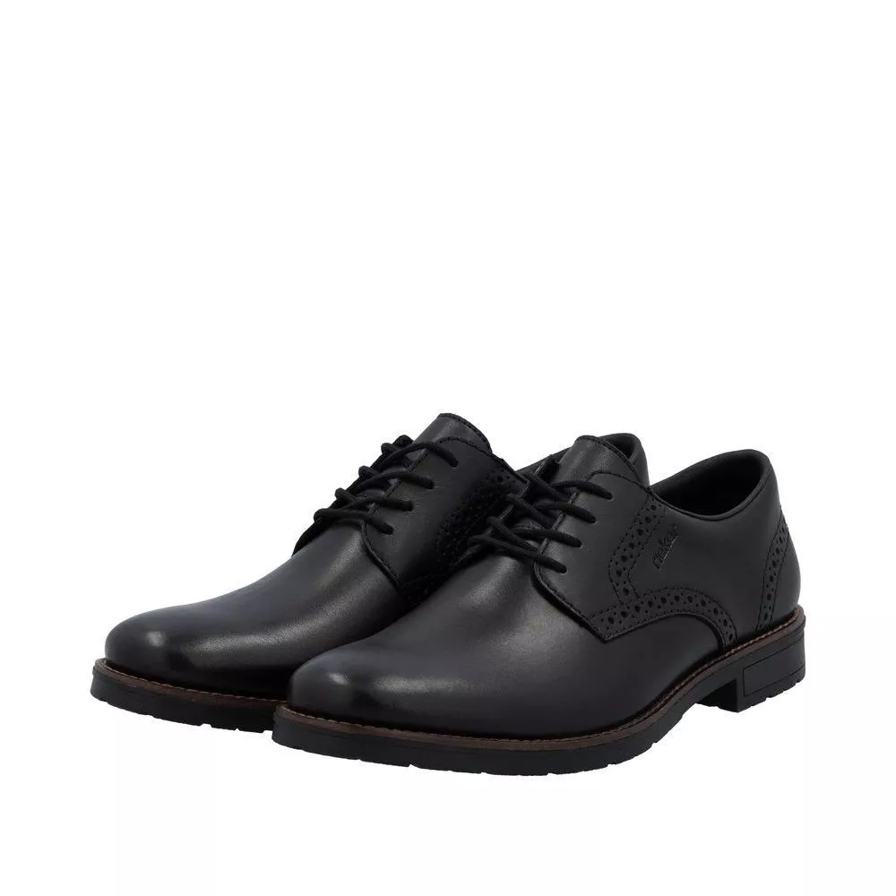 Półbuty RIEKER 14642-00 black