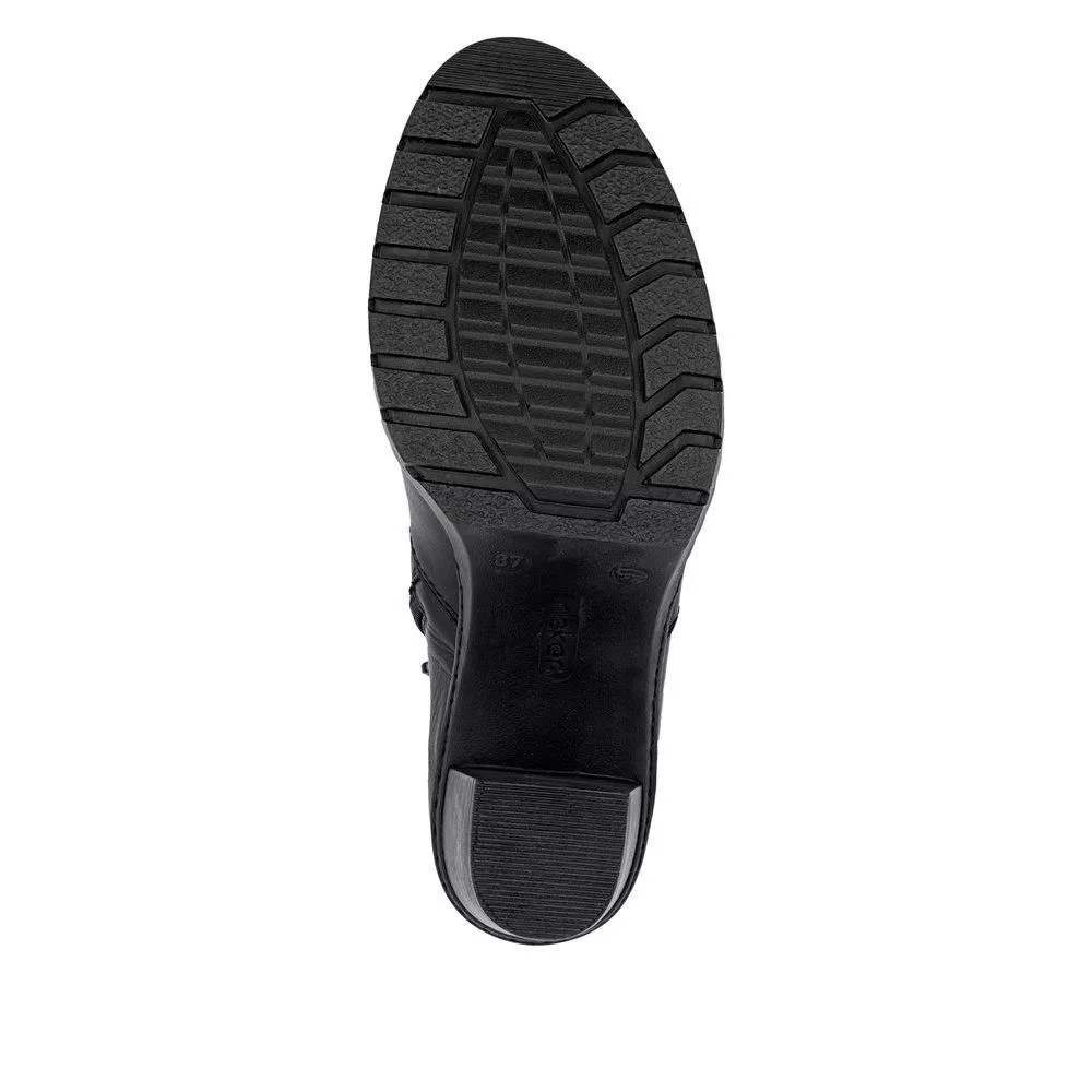 Botki RIEKER Y2577-00 black