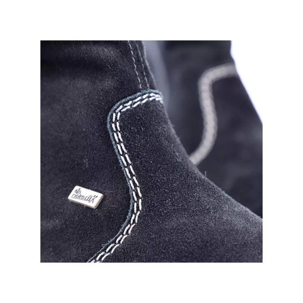 Botki RIEKER Z7171-01 black