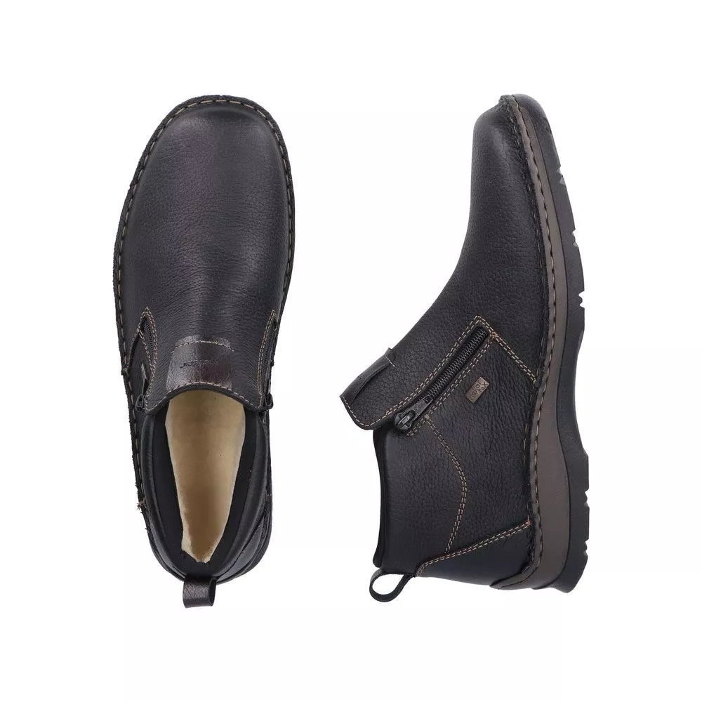 Botki RIEKER 05398-00 black