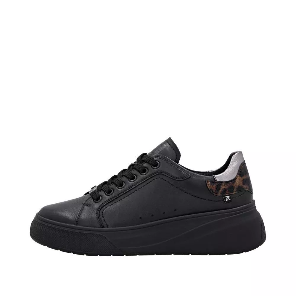 Półbuty RIEKER W2303-00 black