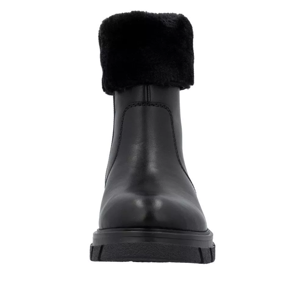 Botki RIEKER Z9188-00 black