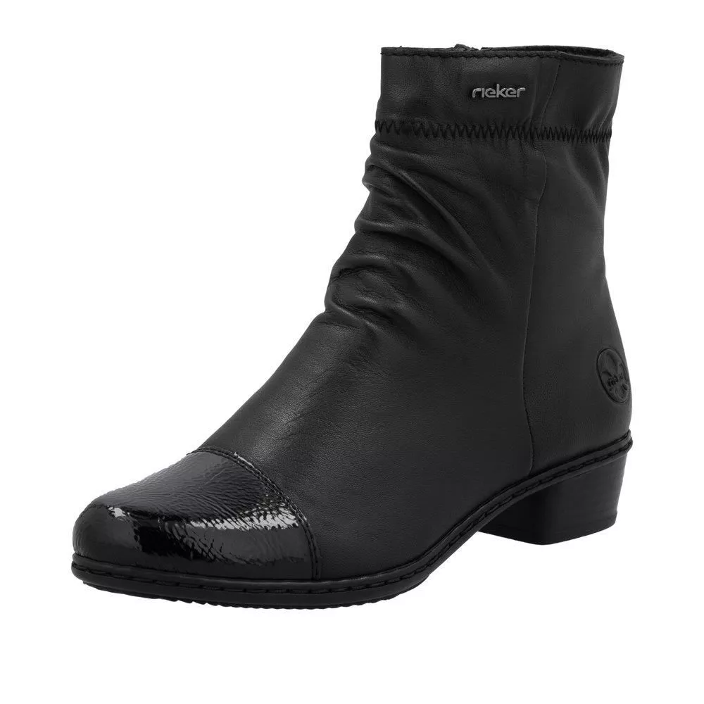 Botki RIEKER Y0773-00 black