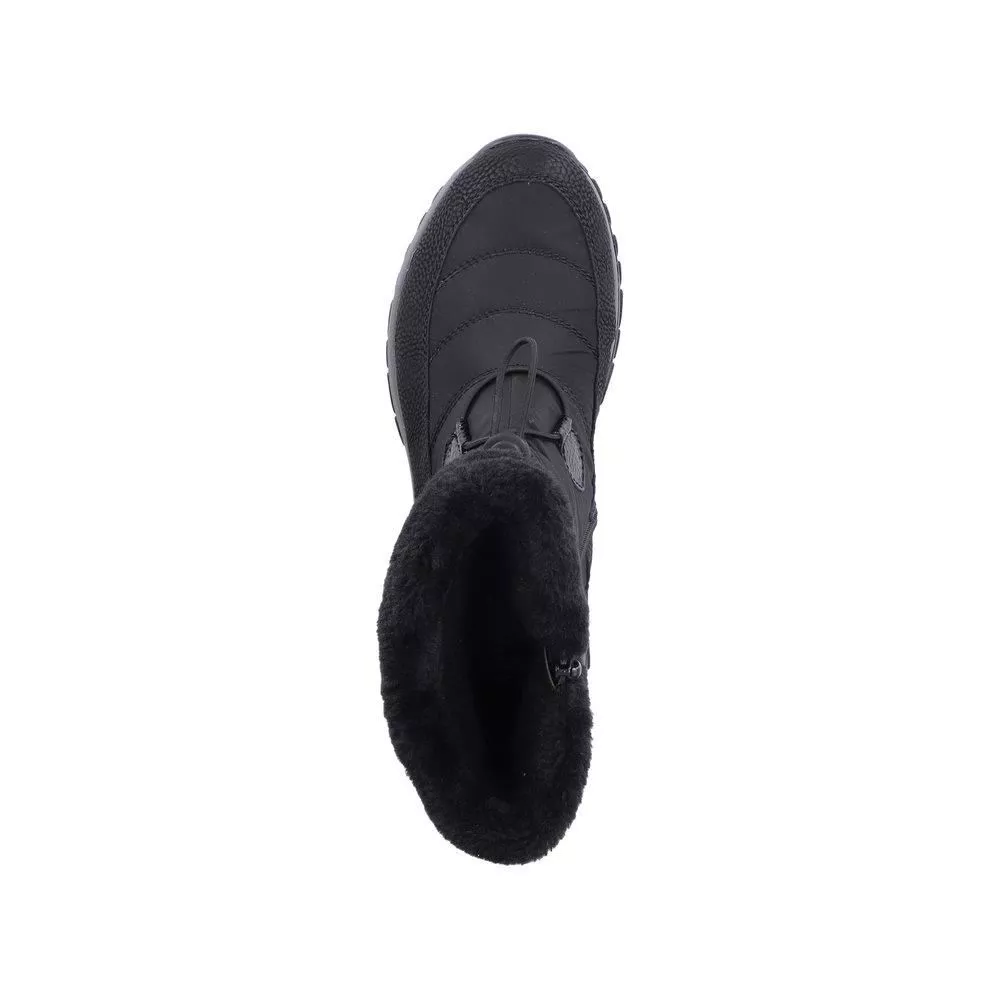 Botki RIEKER M9683-00 black