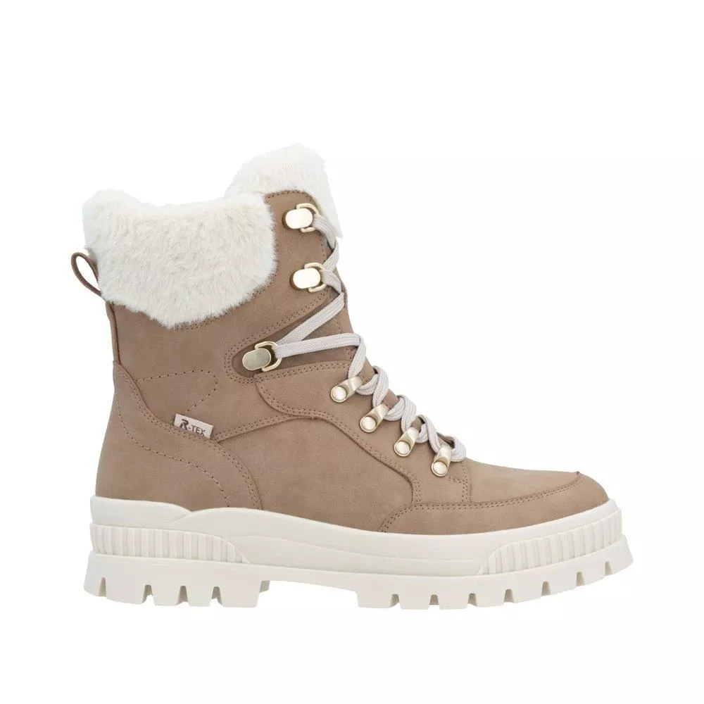 Trzewiki RIEKER W2174-20 beige