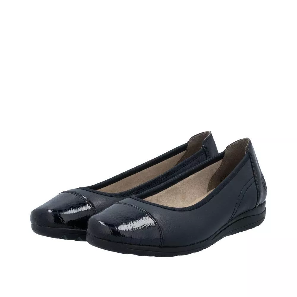 Czółenka RIEKER L9351-14 blue