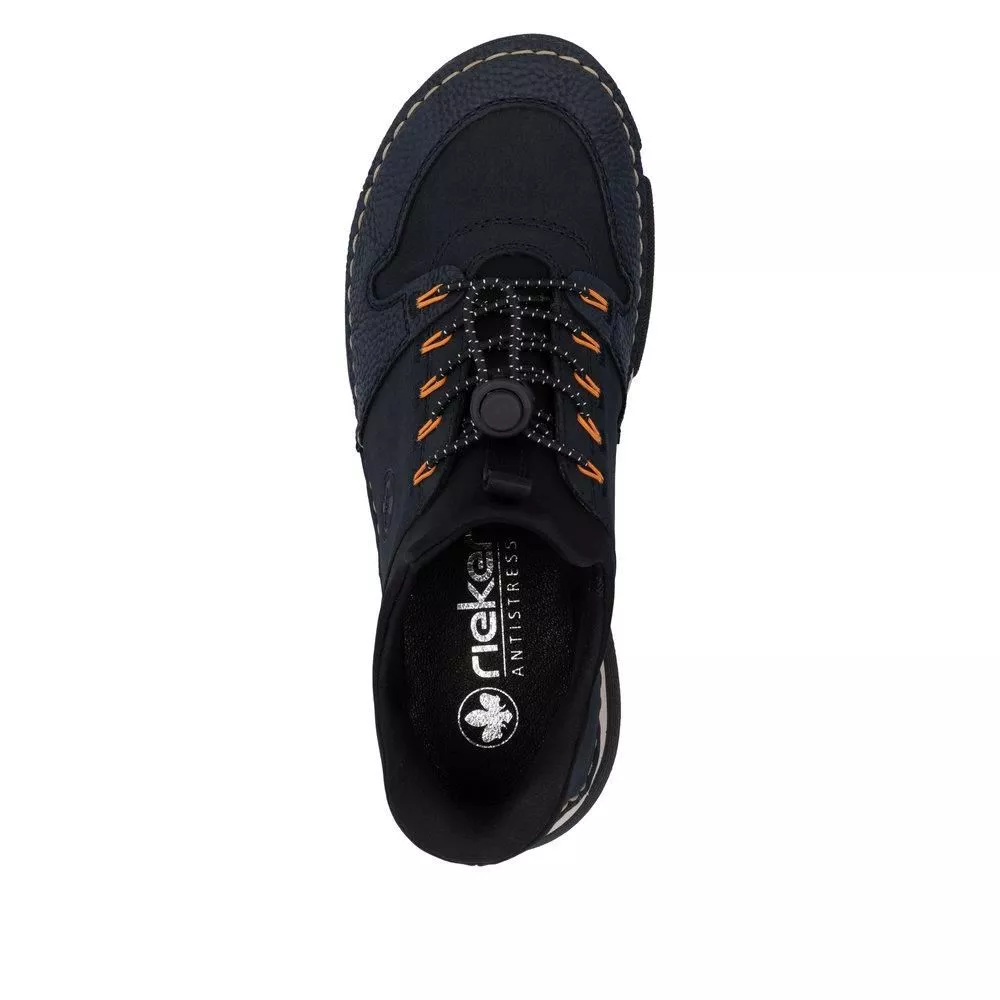 Półbuty RIEKER 45963-14 blue