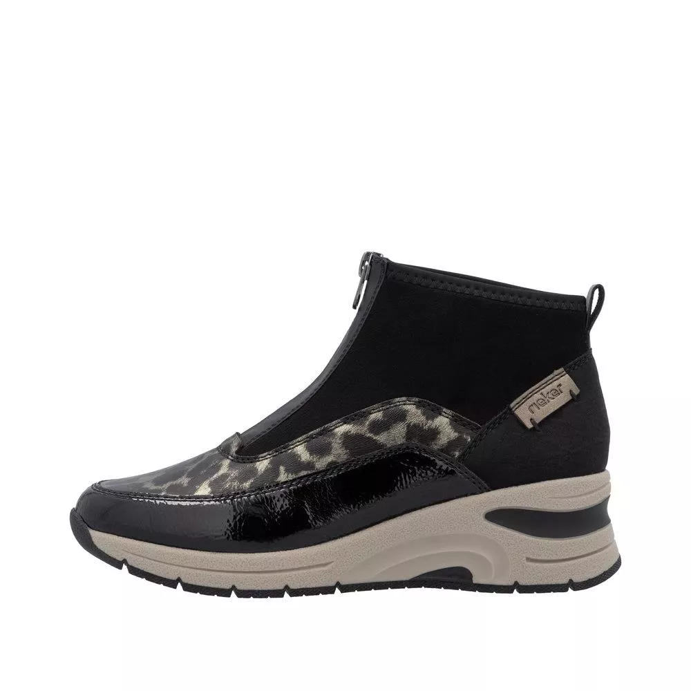 Botki RIEKER N9362-00 black
