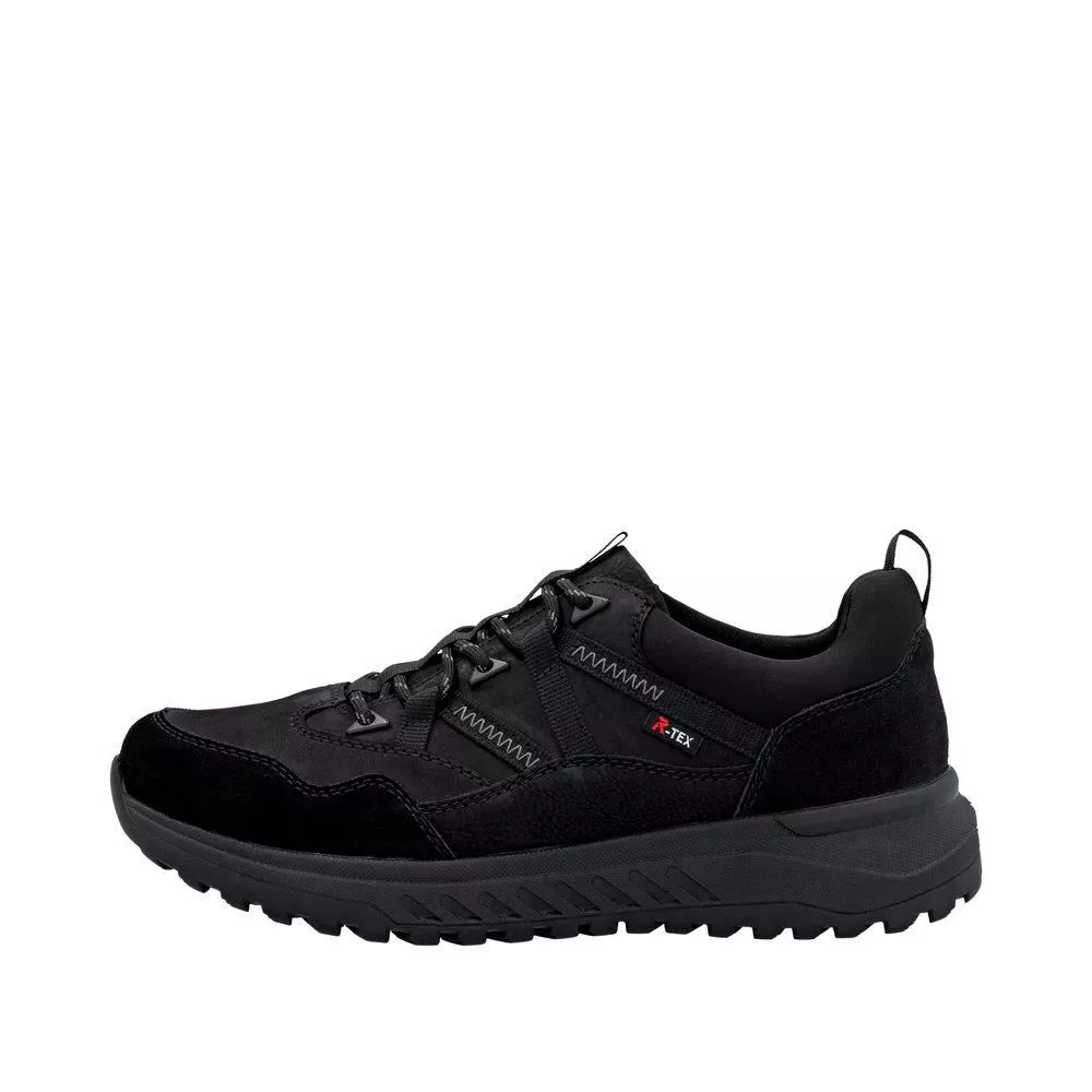 Półbuty RIEKER U0104-00 black