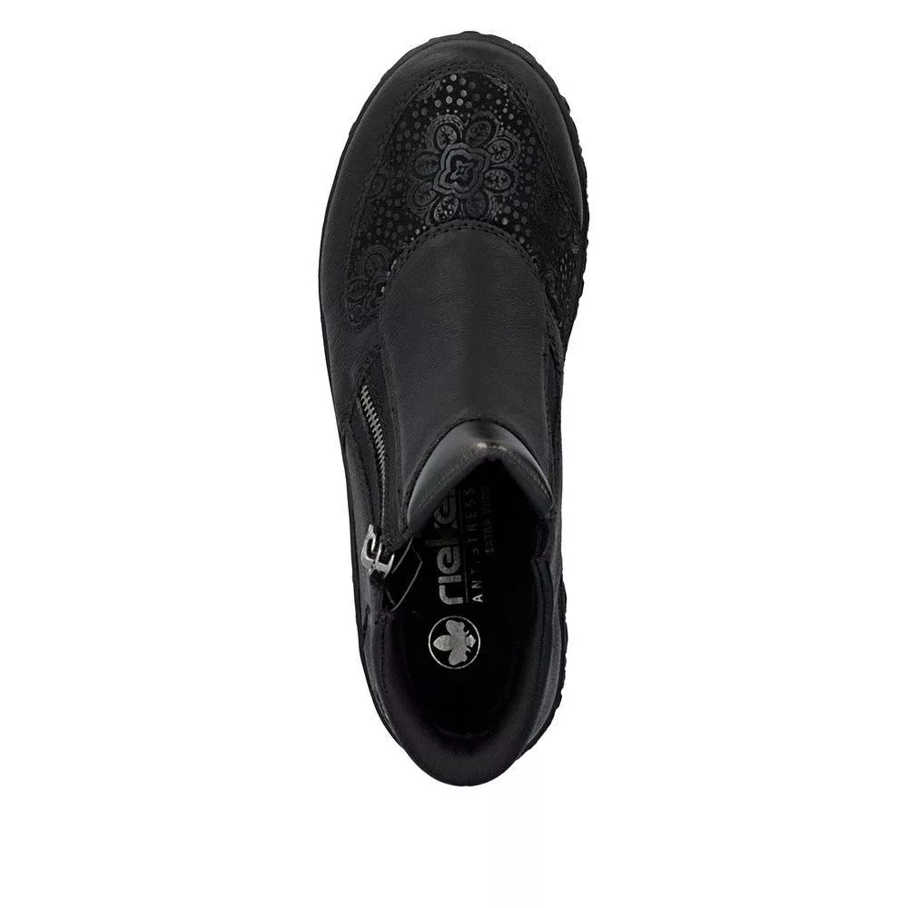 Botki RIEKER 59558-00 black