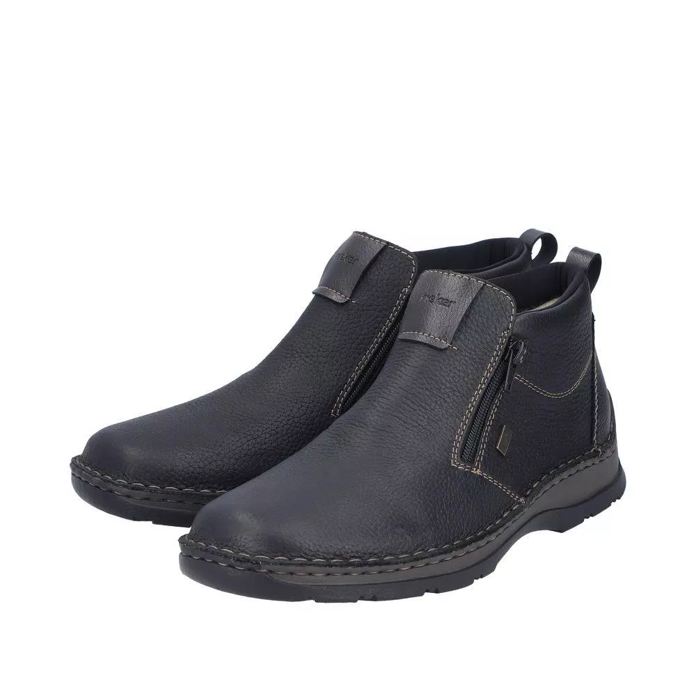 Botki RIEKER 05398-00 black