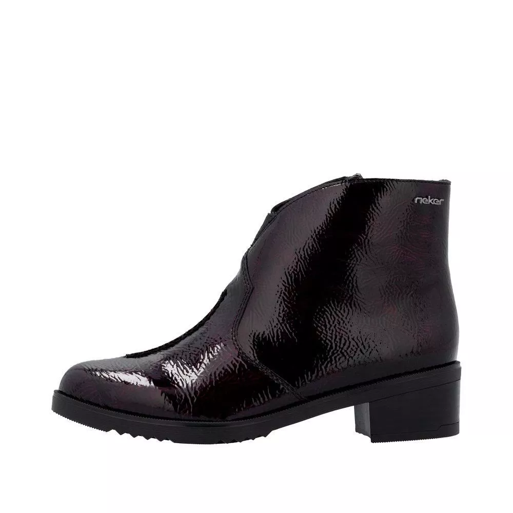 Botki RIEKER Y0553-35 red