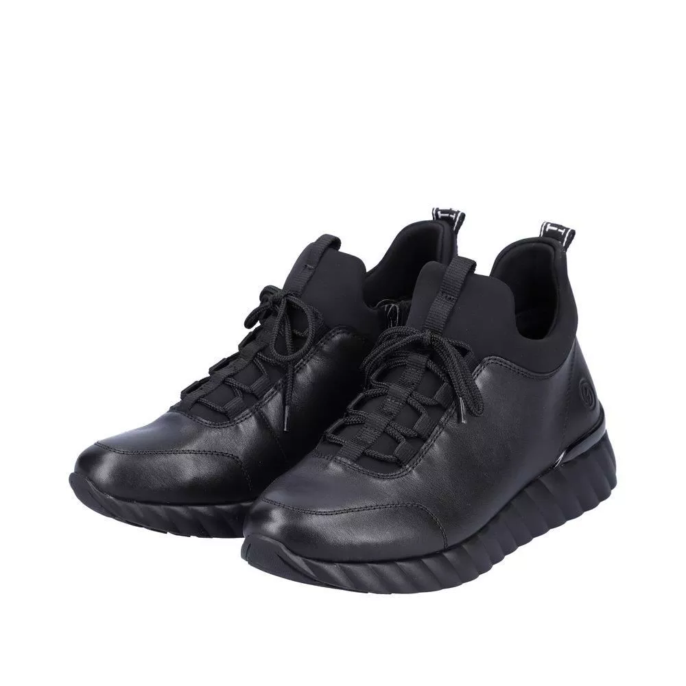 Półbuty REMONTE D5977-01 black
