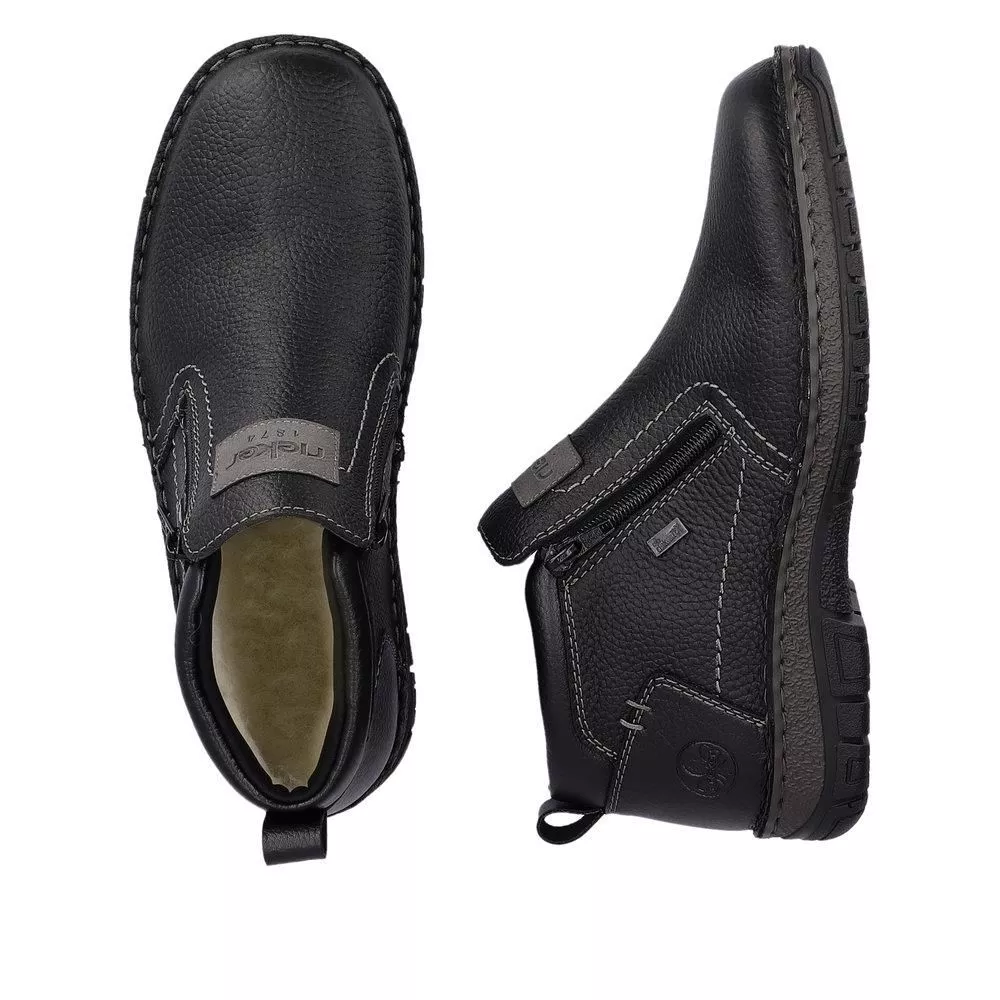 Botki RIEKER 05157-00 black