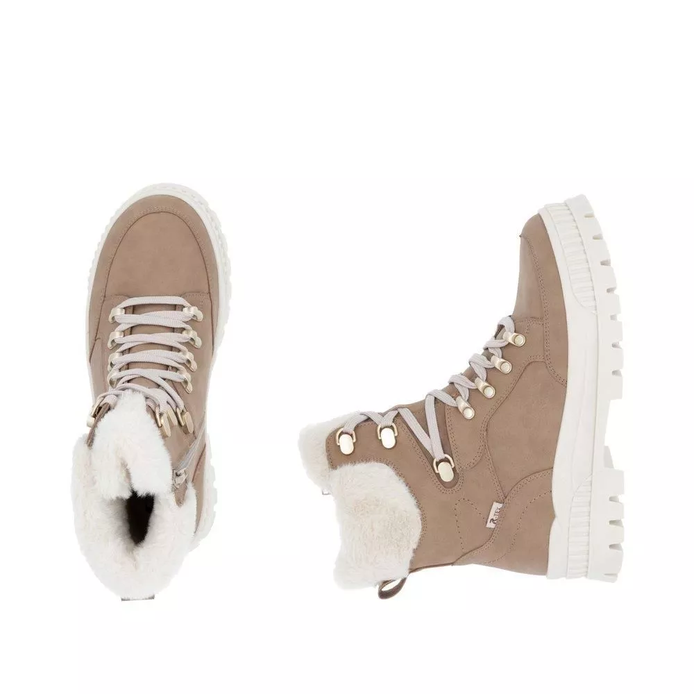 Trzewiki RIEKER W2174-20 beige