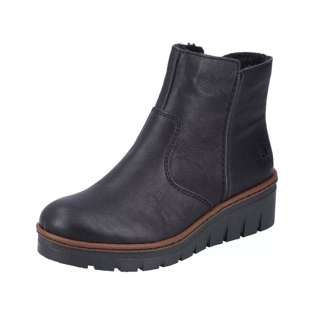 Botki RIEKER X9165-00 black