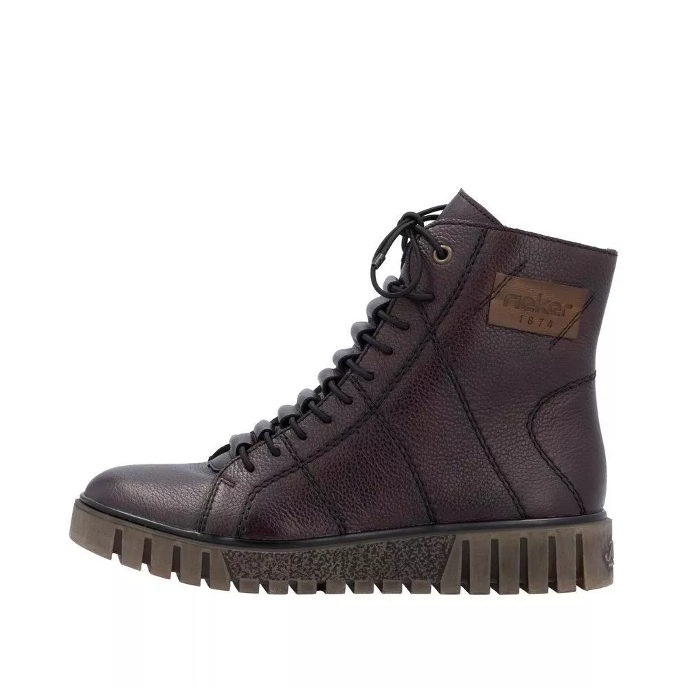 Trzewiki RIEKER Y3421-35 red
