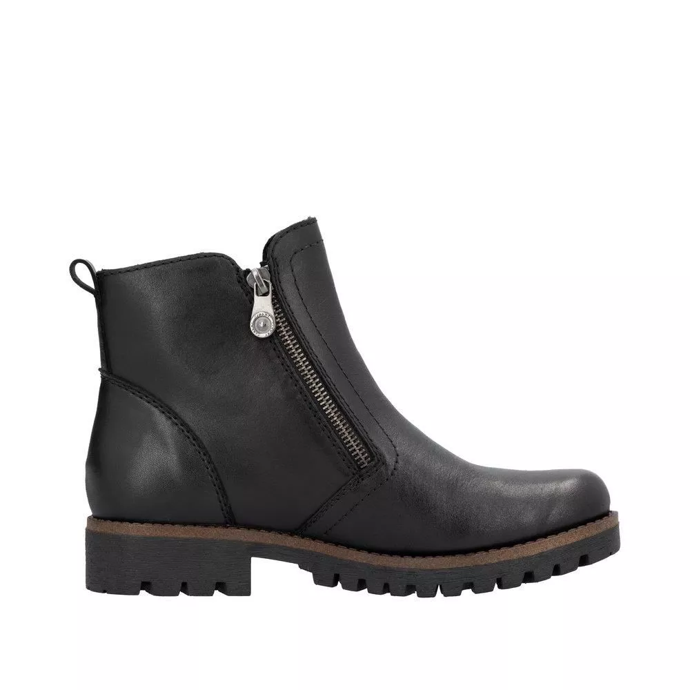 Botki RIEKER 78556-00 black