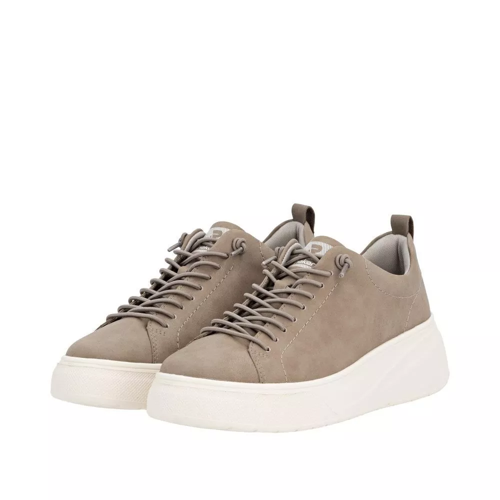 Półbuty RIEKER W2301-20 beige