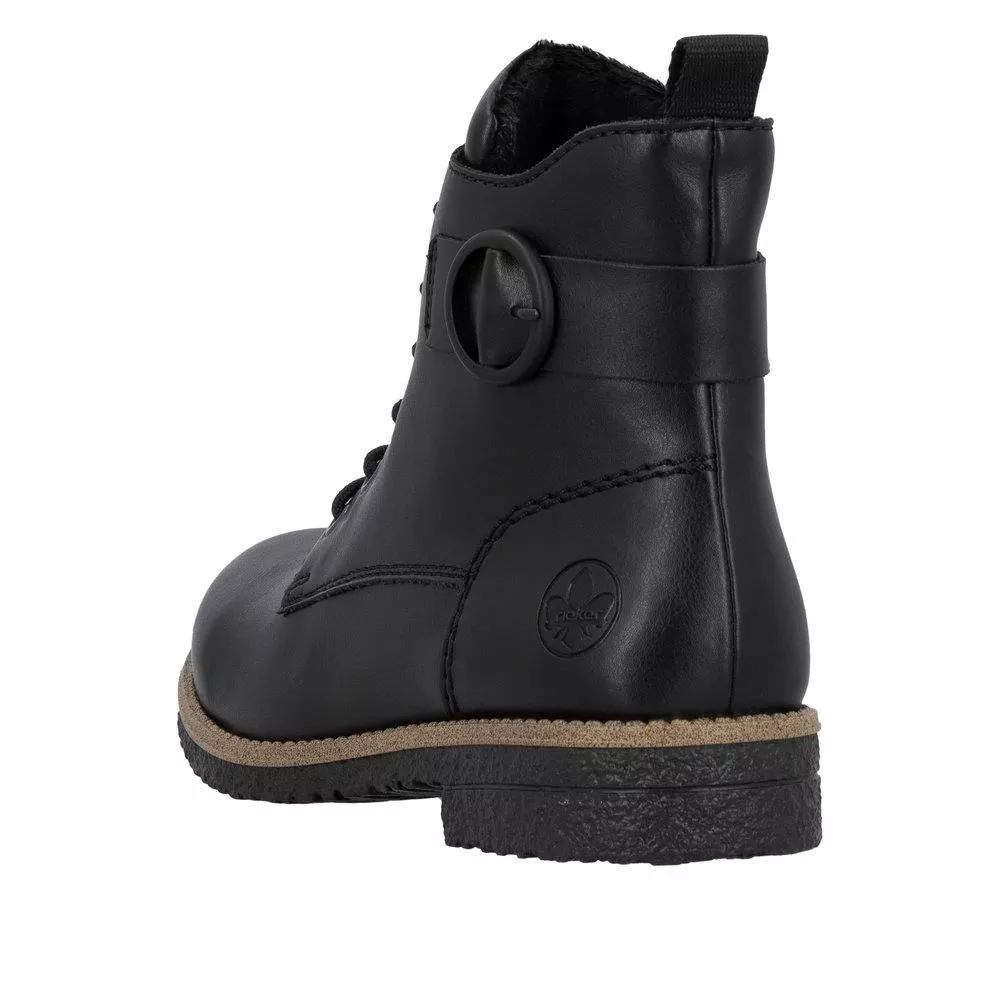 Trzewiki RIEKER 73520-00 black