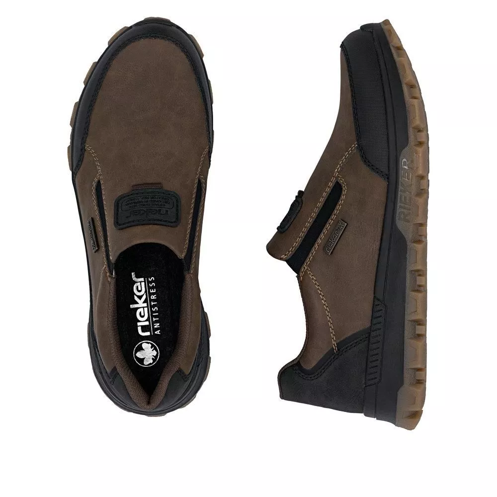 Półbuty RIEKER 35550-24 brown