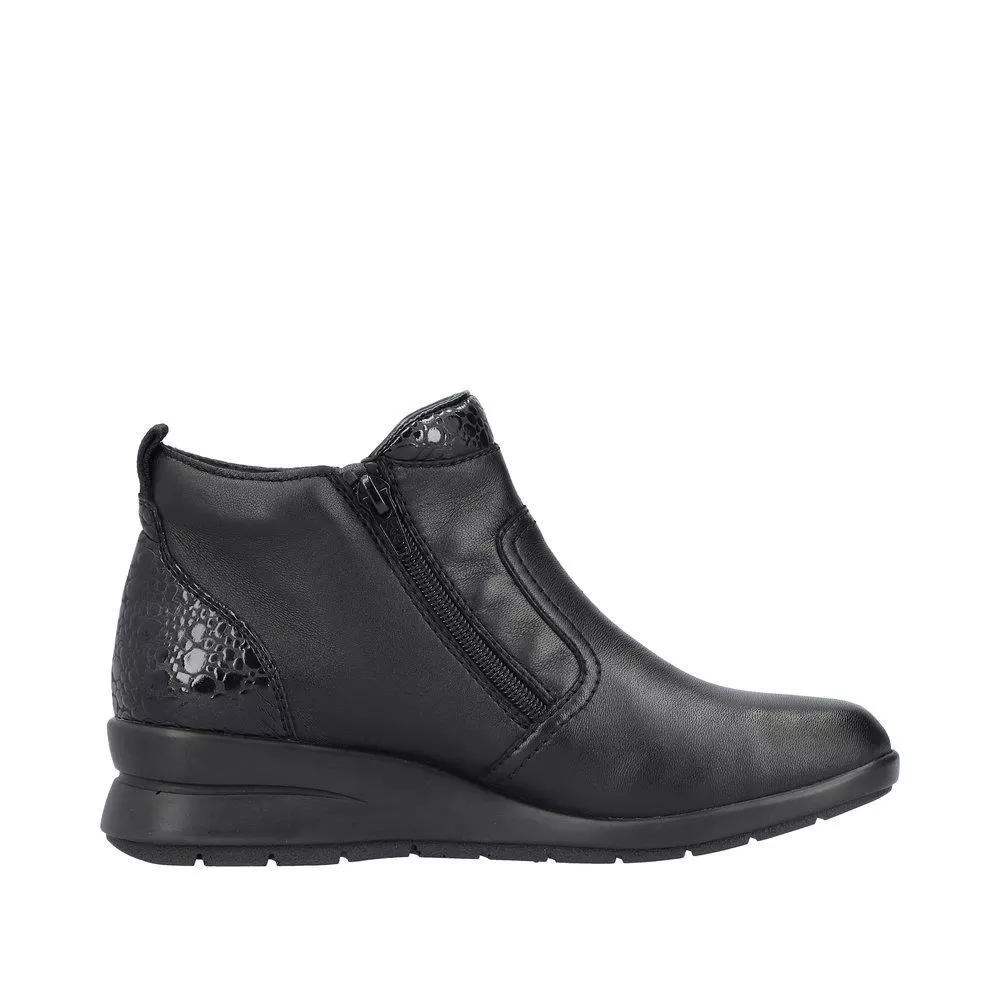 Botki RIEKER L4861-00 black