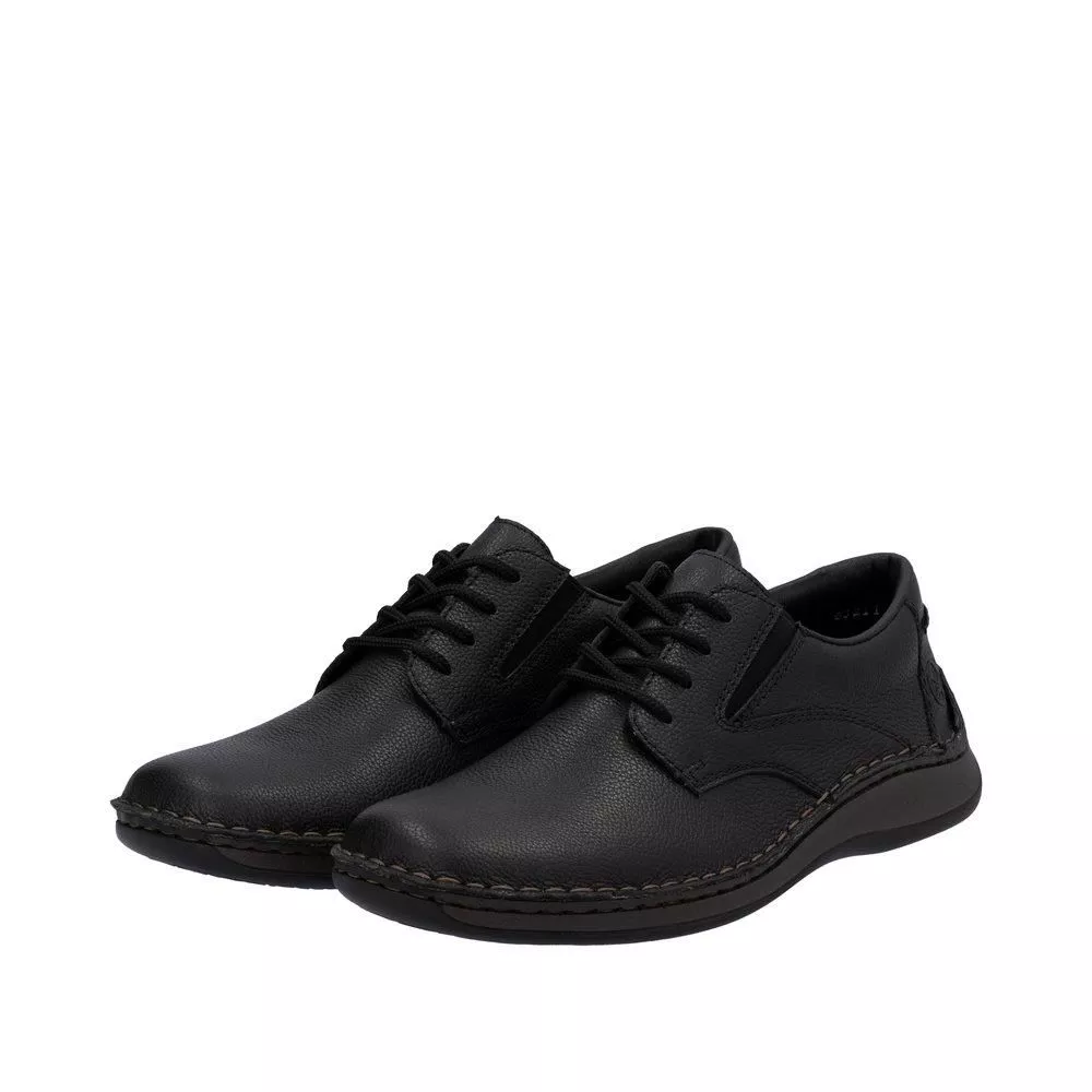 Półbuty RIEKER 05211-00 black