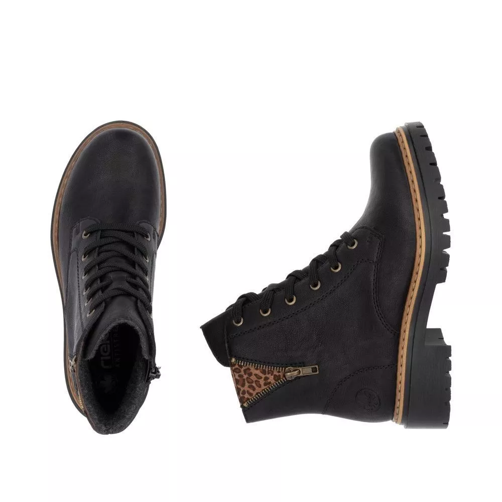 Trzewiki RIEKER 72617-00 black